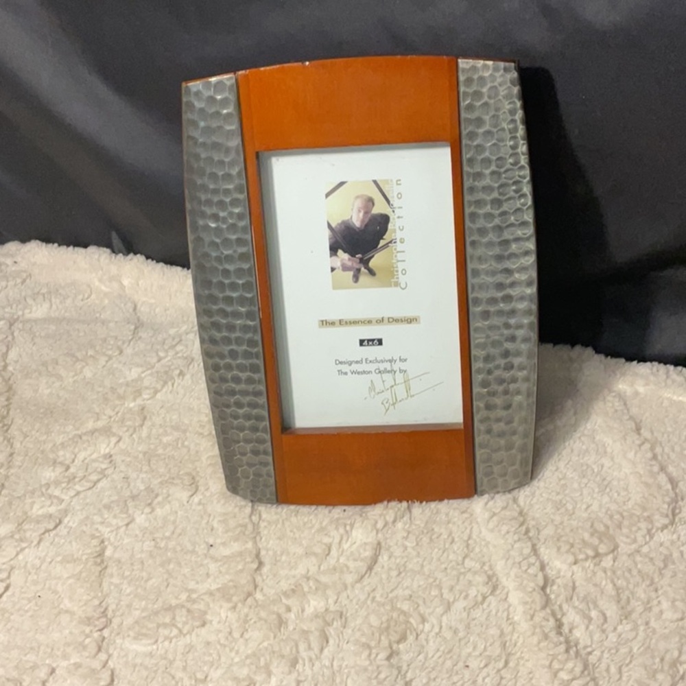 Weston Gallery Christopher Badarello Collection Mahogany/Pewter Frame 4X6